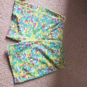 Multicolored Spandex Girls XL